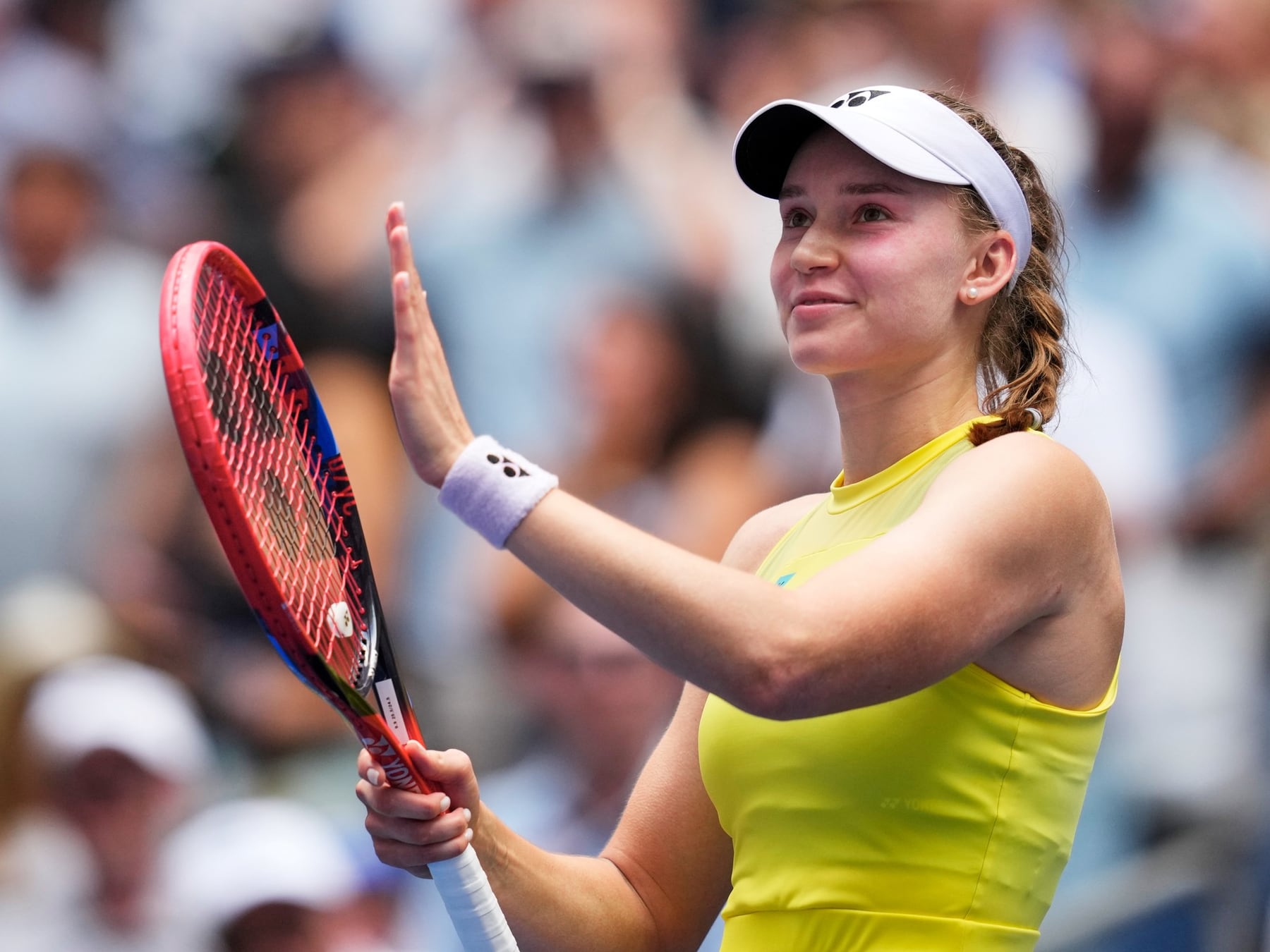 Rybakina, la número uno que ya huele a campeona en Nueva York