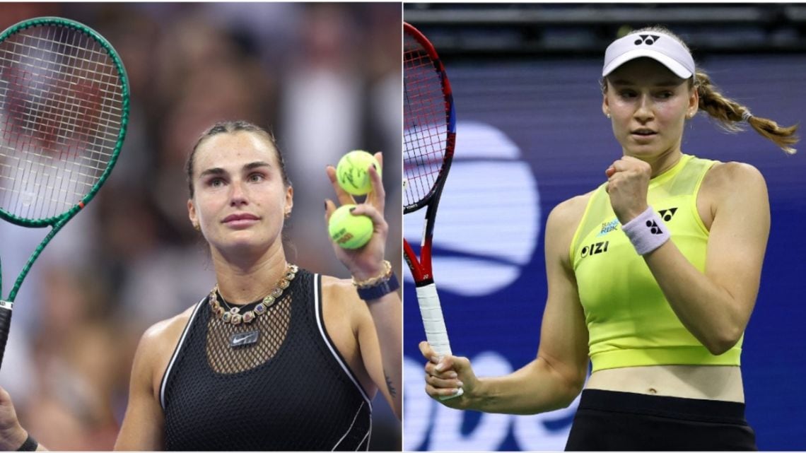Sabalenka y Rybakina, mano a mano en la final del US Open: la número 1 se define en Nueva York