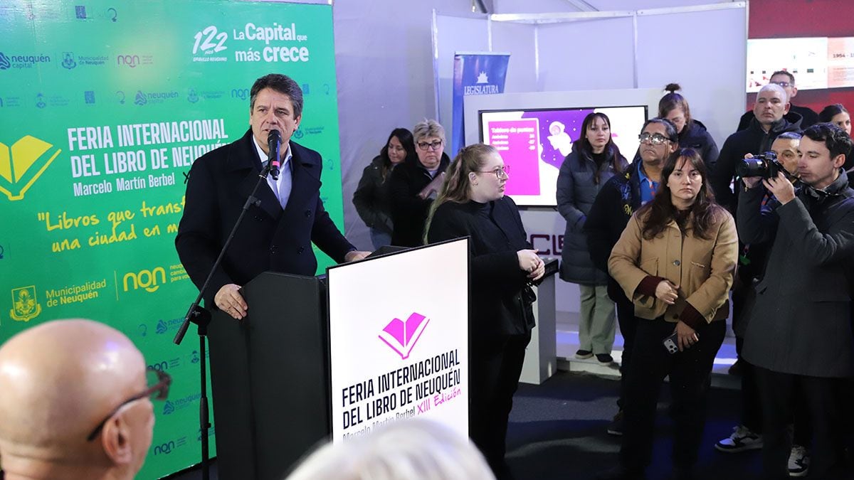 La Feria del Libro de Neuquén abrió su edición número 13 con récord de inscriptos