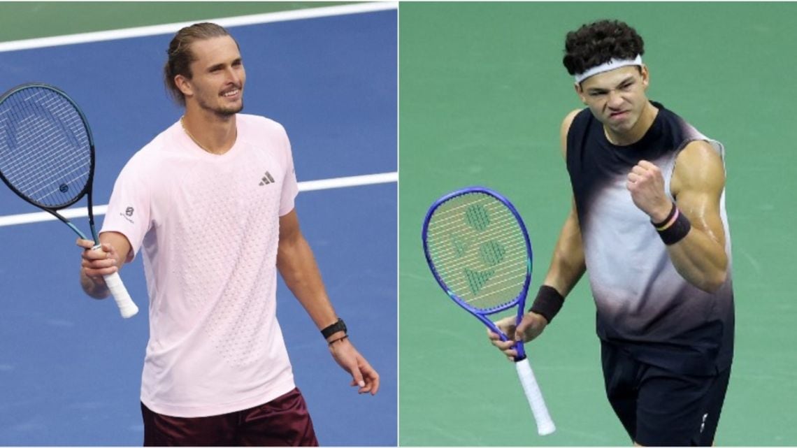 Zverev y Shelton se citan en la final del US Open: la experiencia contra la potencia local