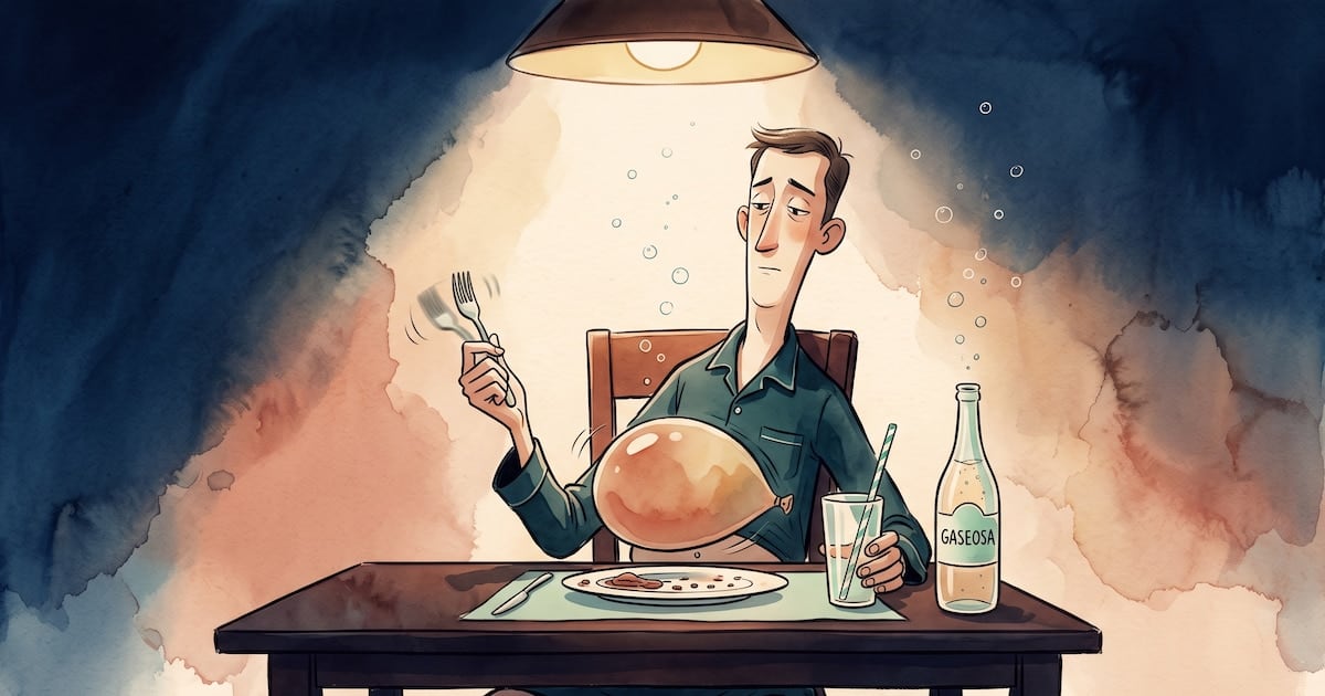 La cena, la panza y la noche: por qué la hinchazón no siempre es lo que parece