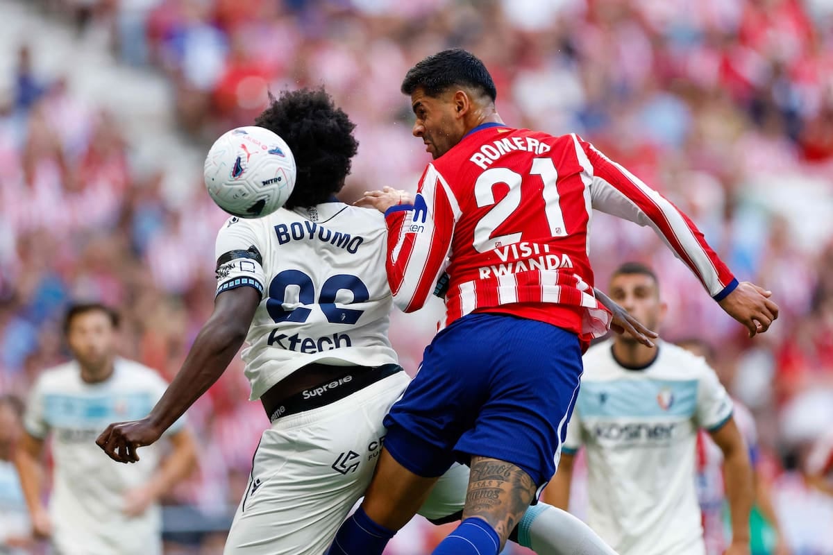 El Atlético llegó al derbi con la calculadora prendida: goleó a Osasuna y espera por Julián