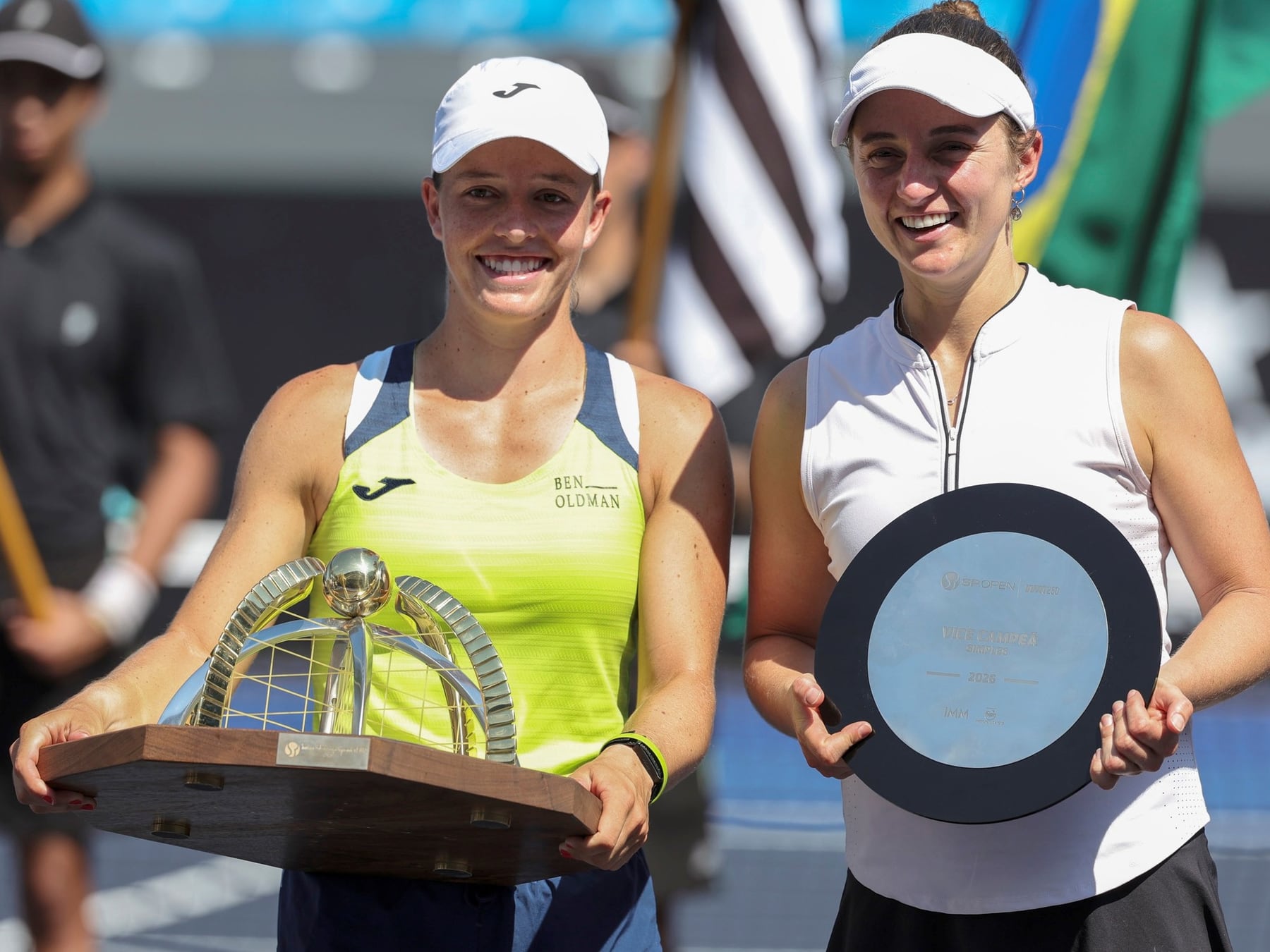 San Pablo le quedó grande: Podoroska peleó, ganó el primer set y se quedó a un paso del título