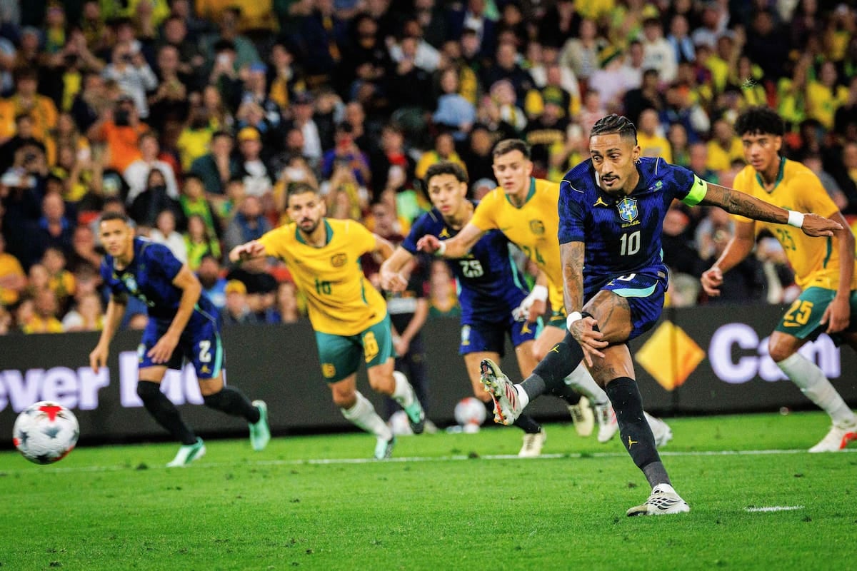 Brasil lo dio vuelta en Brisbane con un segundo tiempo a la altura de la urgencia