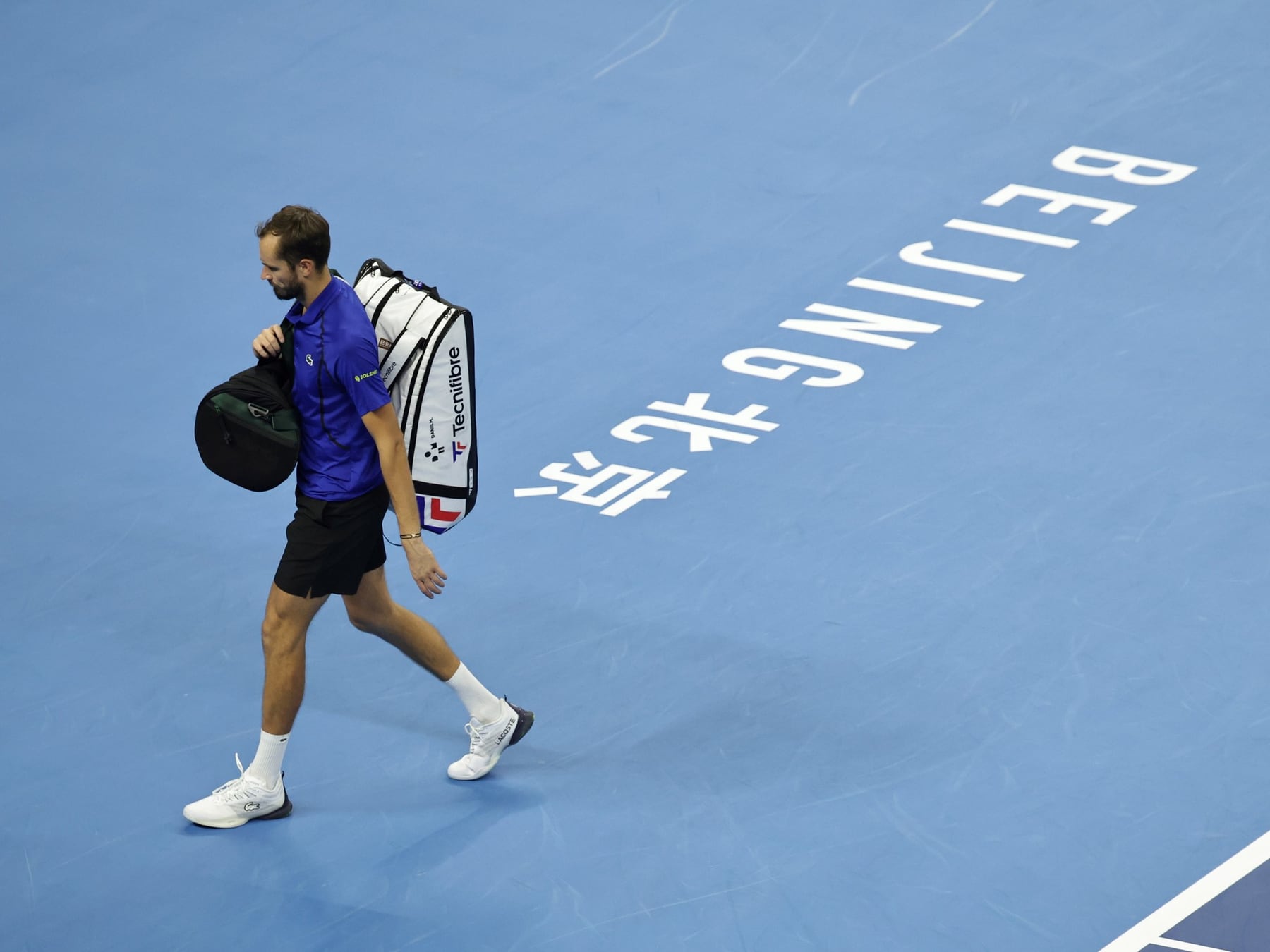 Una pelota, un espectador y la final: Djokovic a la definición de Pekín por la puerta menos pensada
