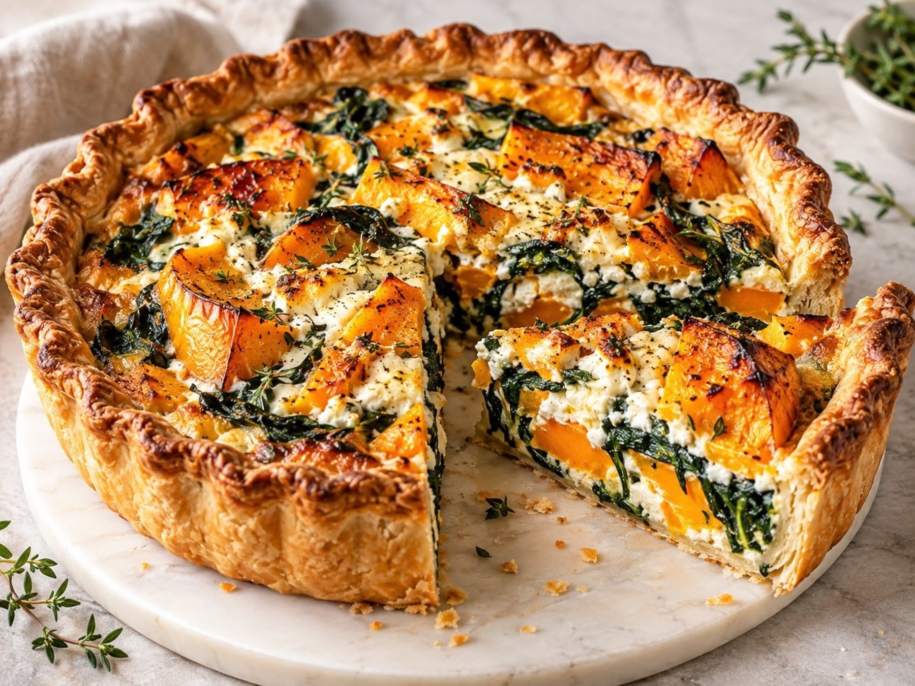 Tartas de verduras que no se desgranan: cómo armar el relleno y cuidar la base