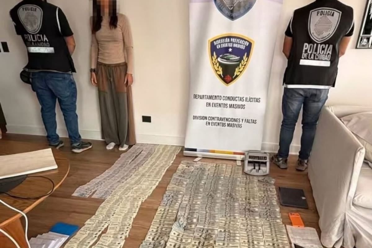 Allanamiento en Vicente López por reventa de entradas: secuestran más de 9,8 millones de pesos y 56.300 dólares