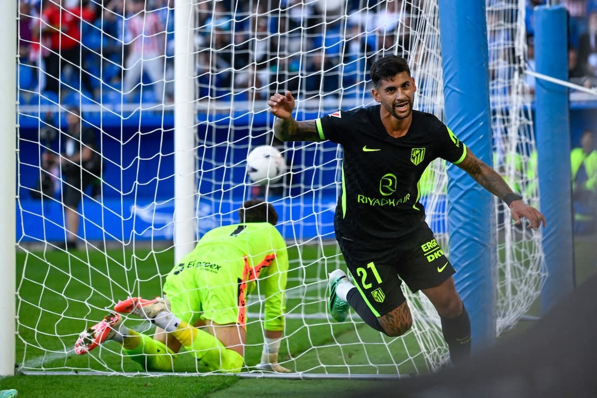 Cuti apareció en el momento justo y le dio a Atlético un triunfo de esos que valen doble