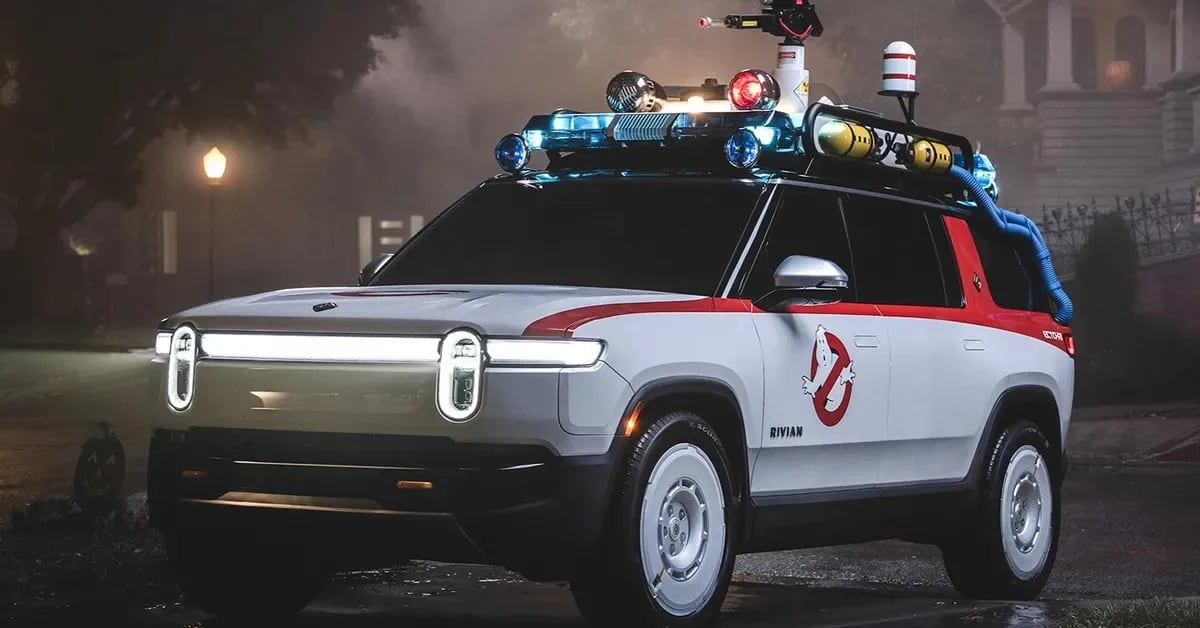 Bill Murray se subió a una camioneta eléctrica y volvió a atrapar fantasmas: mirá por qué