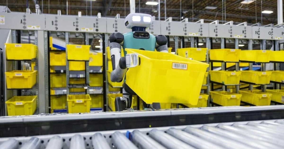 Amazon ya supera el millón de robots en sus depósitos y aun así registra más accidentes que antes