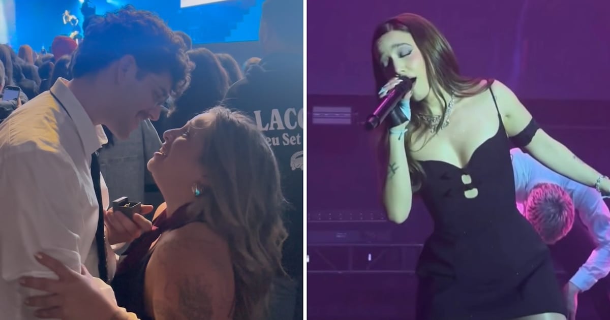 Se le casaron en la platea y Ángela Torres se enteró por Instagram: el final de gira que nadie vio venir