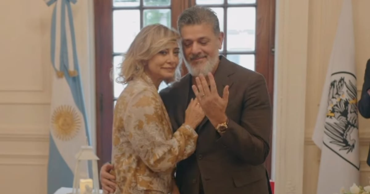 Andrea Ghidone y Pablo Otero pasaron por el civil y ya calientan motores para la boda del año
