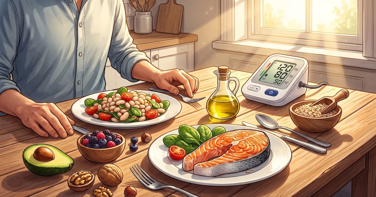 La dieta DASH despeja la duda clínica que la marginaba de pacientes hipertensos medicados