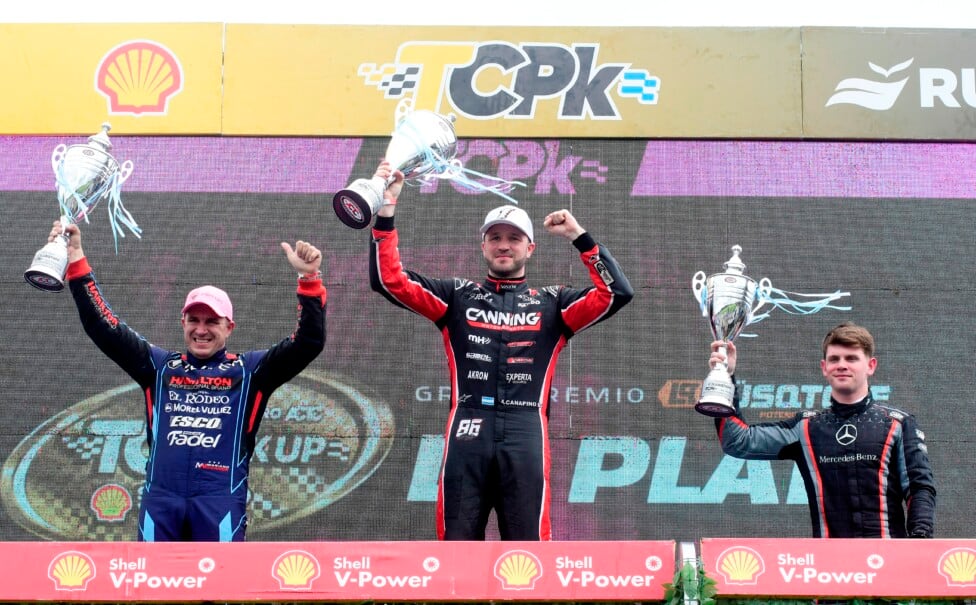 Canapino toma la punta y persigue otra Triple Corona con Chevrolet