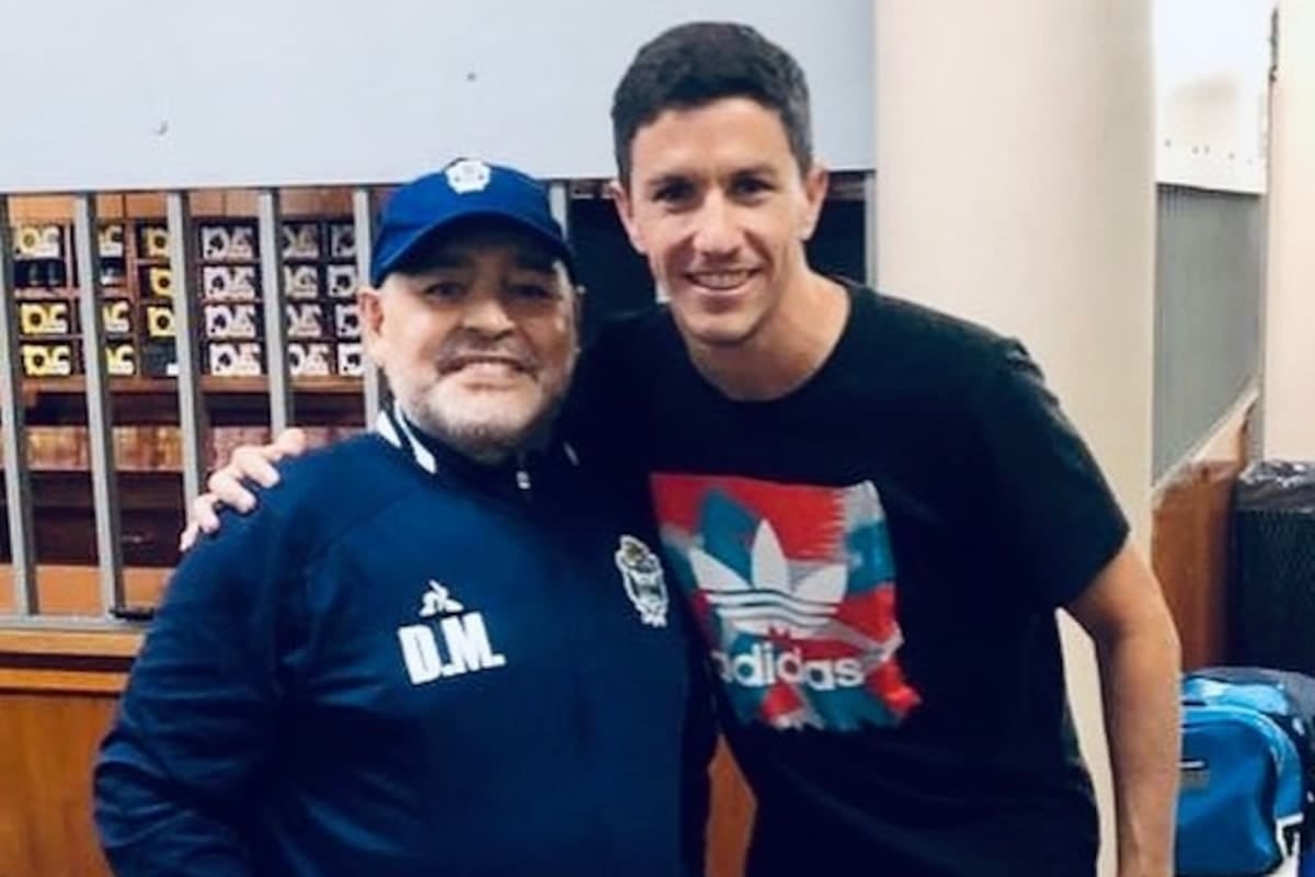 El gol de Nacho Fernández teve el rostro de Maradona