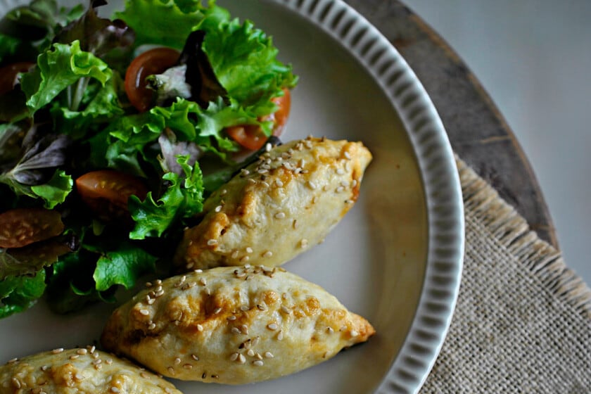 Empanadillas caseras de ternera y champiñones: la clave está en la masa