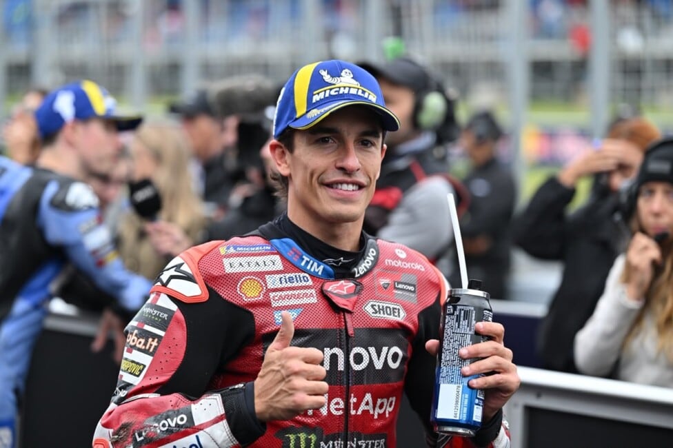 Márquez exploitsió el error de Martín y tomó control del MotoGP en Australia
