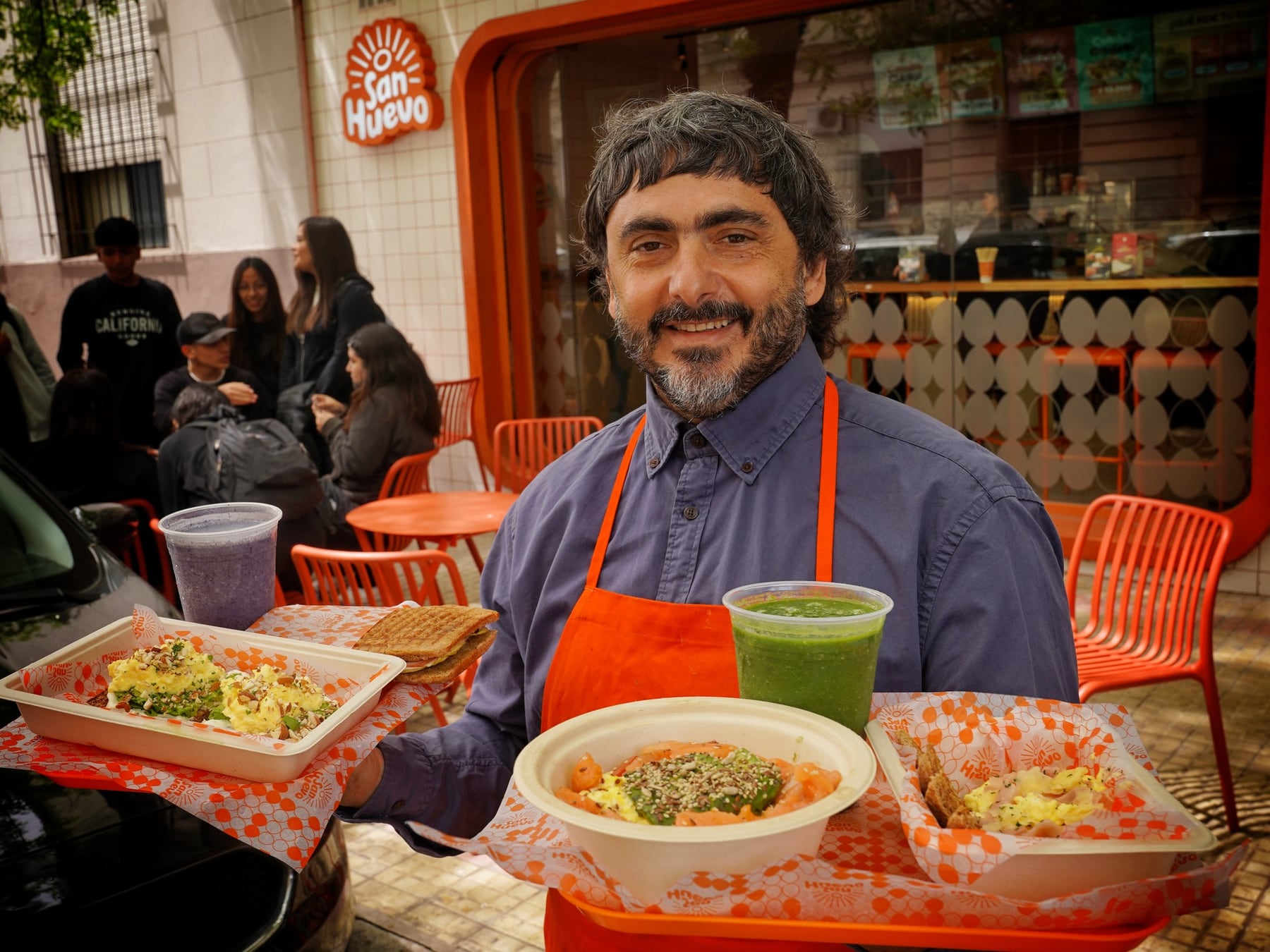 En La Plata, el huevo se sirve para desayuno, lunch y merienda