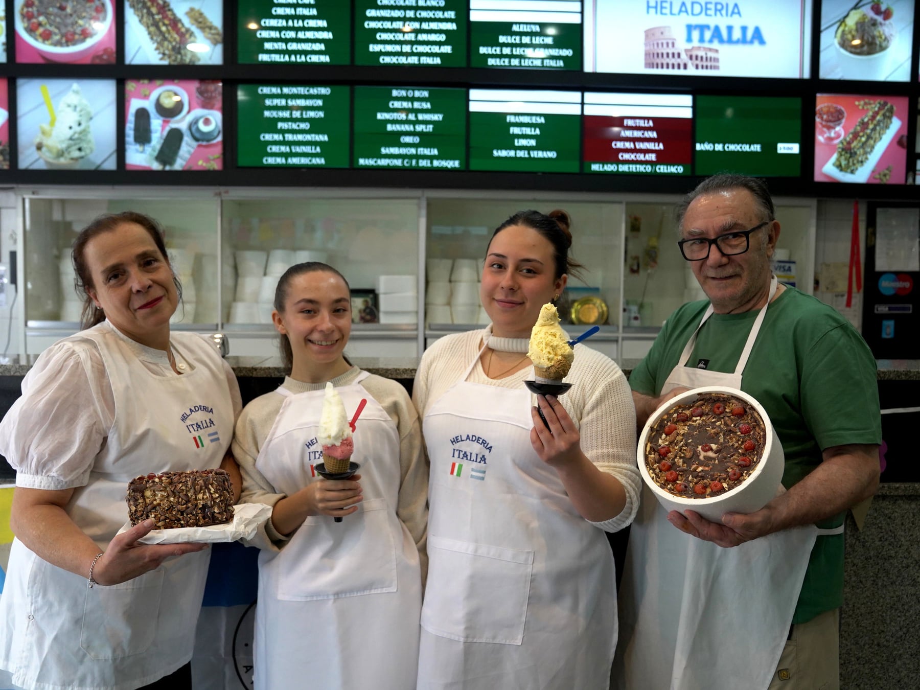 Monte Castro conserva un gelato de otras épocas en la heladería Italia